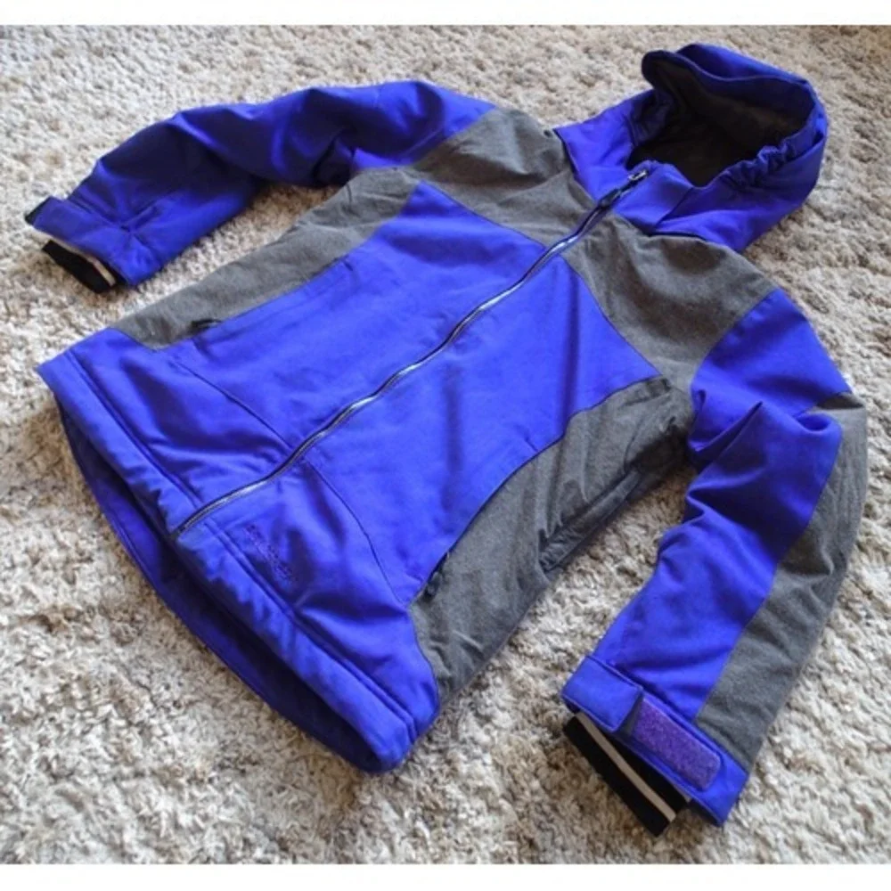 Boulder Gear Ski Jacket Girls Medium Purple Excellent Hooded‎ Winter Coat 8941R